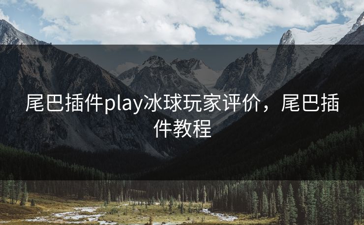 尾巴插件play冰球玩家评价，尾巴插件教程